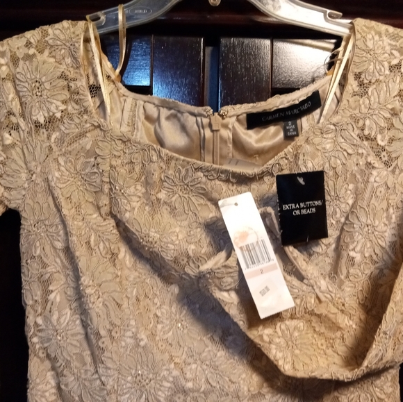 BRAND NEW W/TAGS! Carmen marc valvo dress - Picture 3 of 8